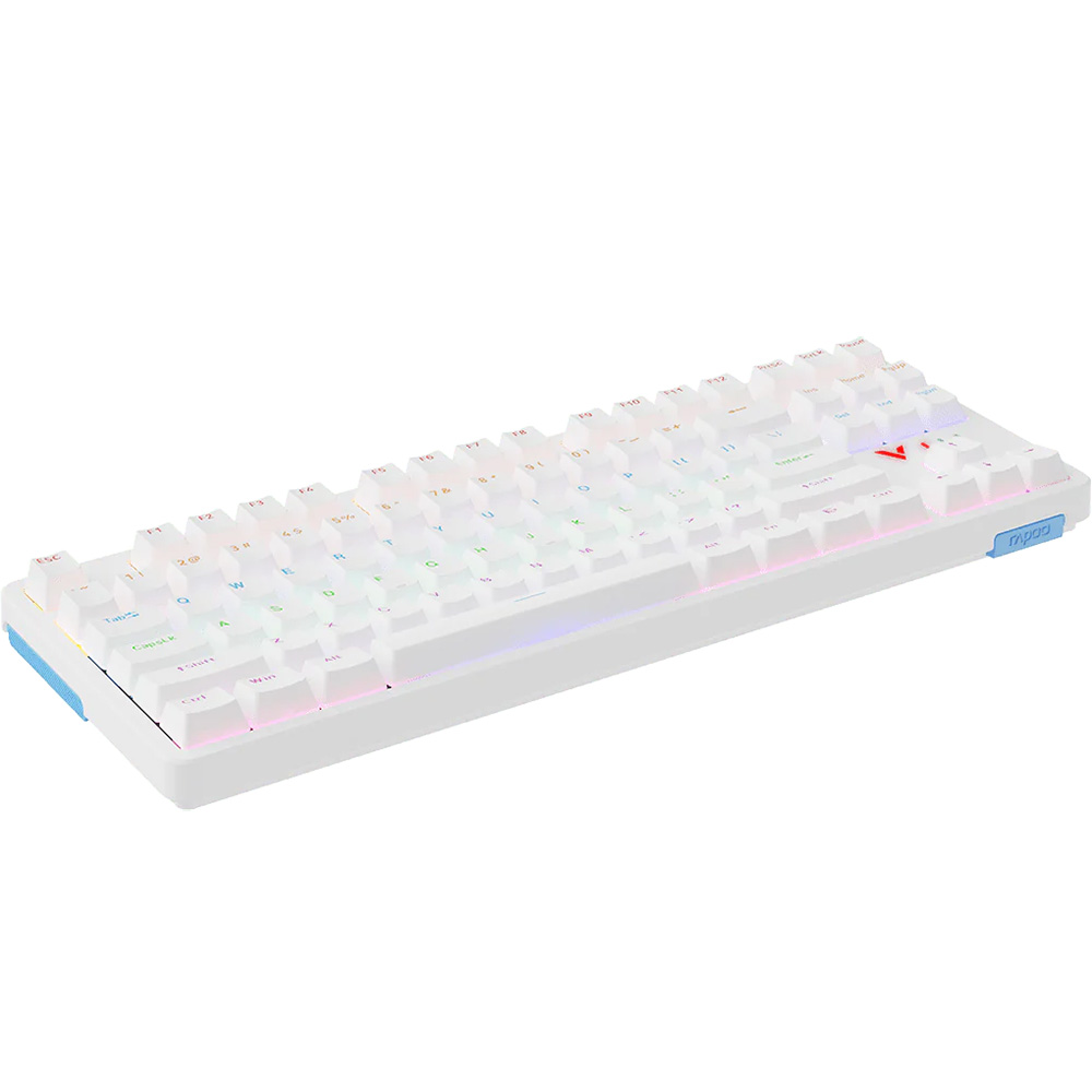 کیبورد با سیم گیمینگ مکانیکال رپو مدل V500 PRO 87 2024