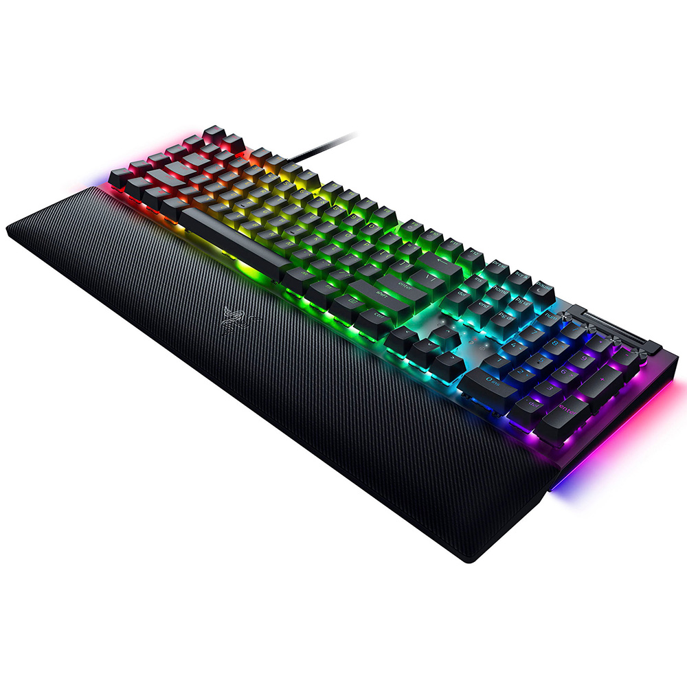 کیبورد با سیم گیمینگ مکانیکال ریزر مدل BlackWidow V4