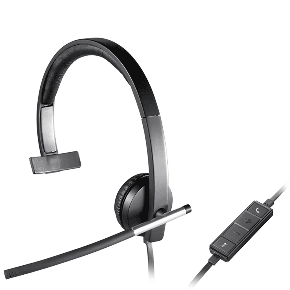 هدست لاجیتک سیم دار مدل H650E Mono