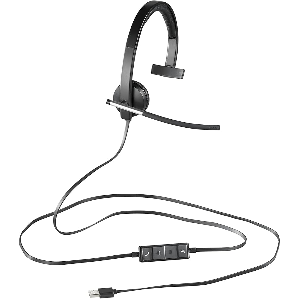 هدست لاجیتک سیم دار مدل H650E Mono