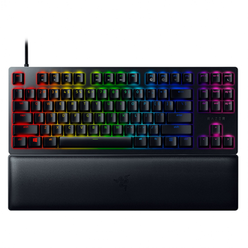 کیبورد ریزر گیمینگ سیم دار مدل Huntsman V2 Tenkeyless