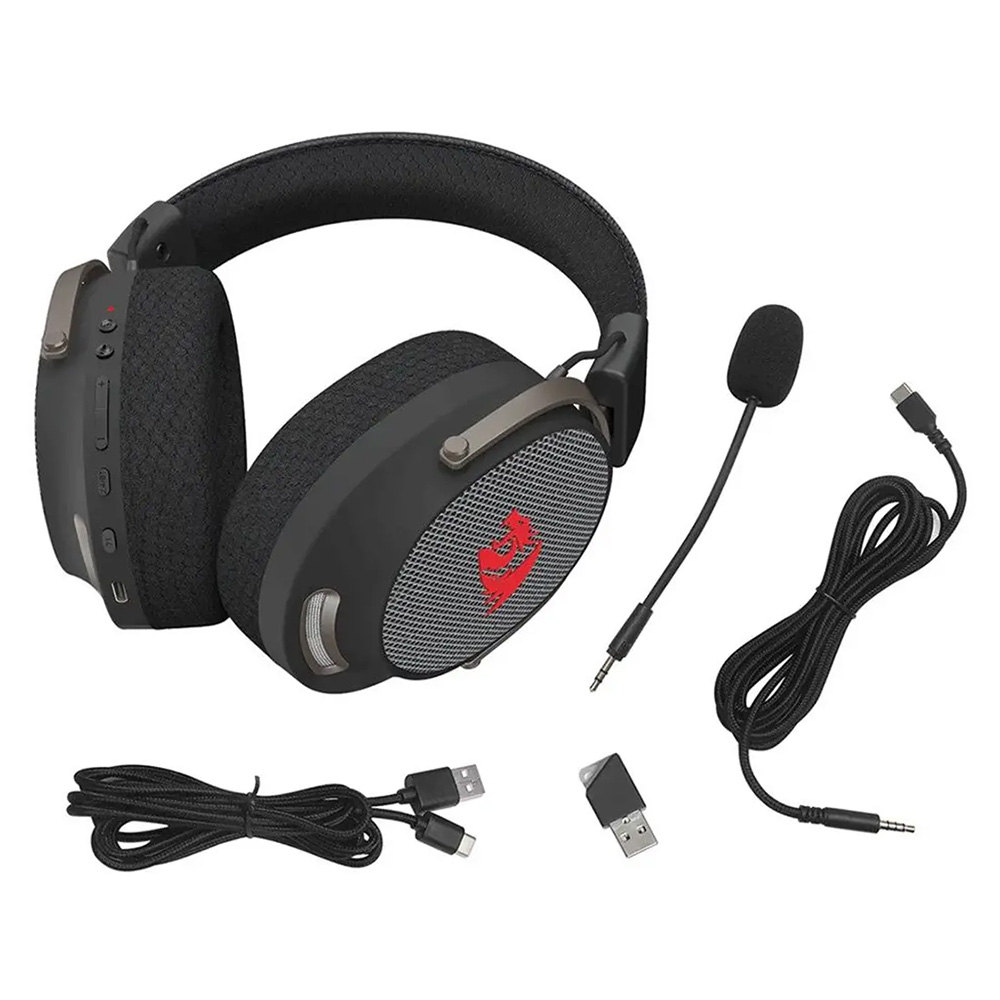 هدست درراگون گیمینگ بی سیم مدل Arrow H858