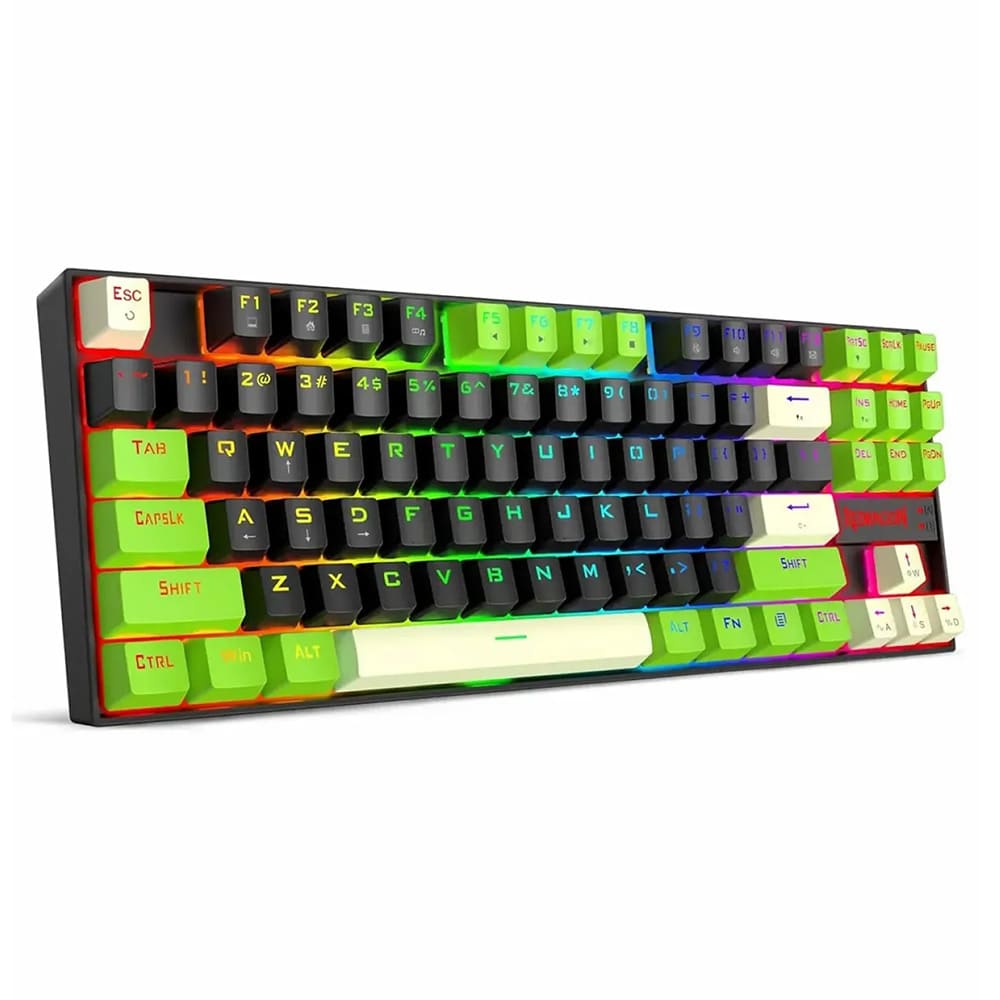 کیبورد درراگون گیمینگ با سیم مدل Kumara K552BGC-M