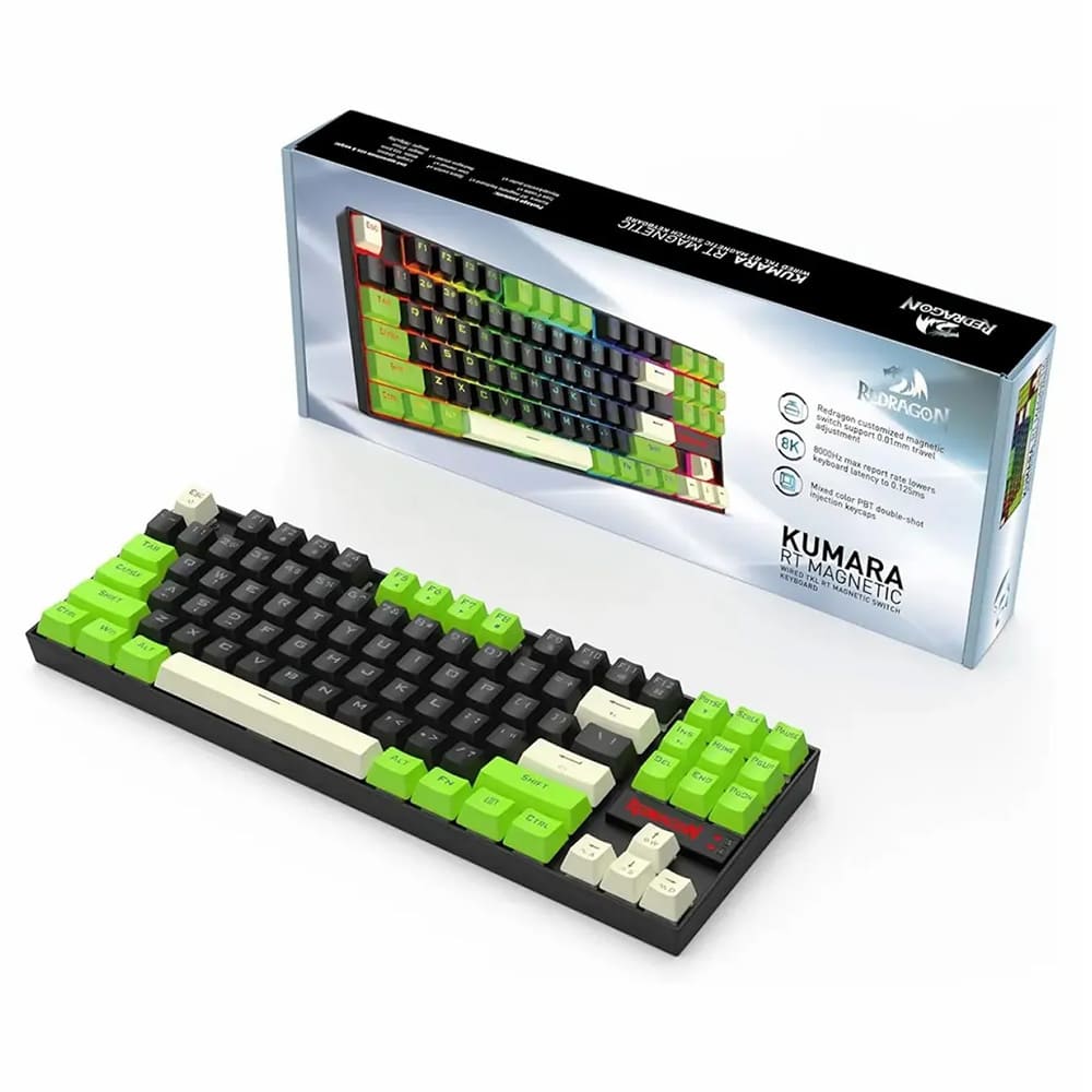 کیبورد درراگون گیمینگ با سیم مدل Kumara K552BGC-M