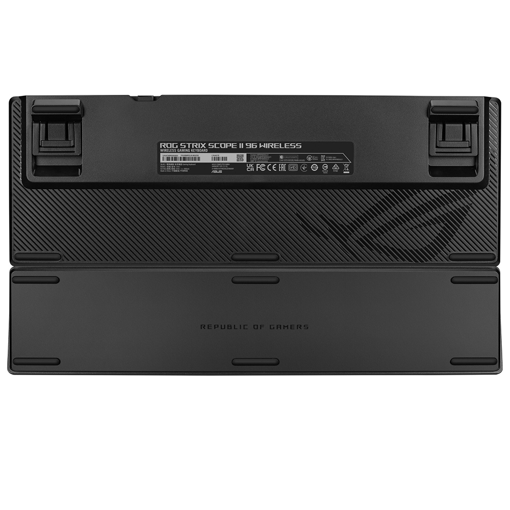 کیبورد ایسوس گیمینگ بی سیم مدل ROG Strix Scope II 96 Wireless