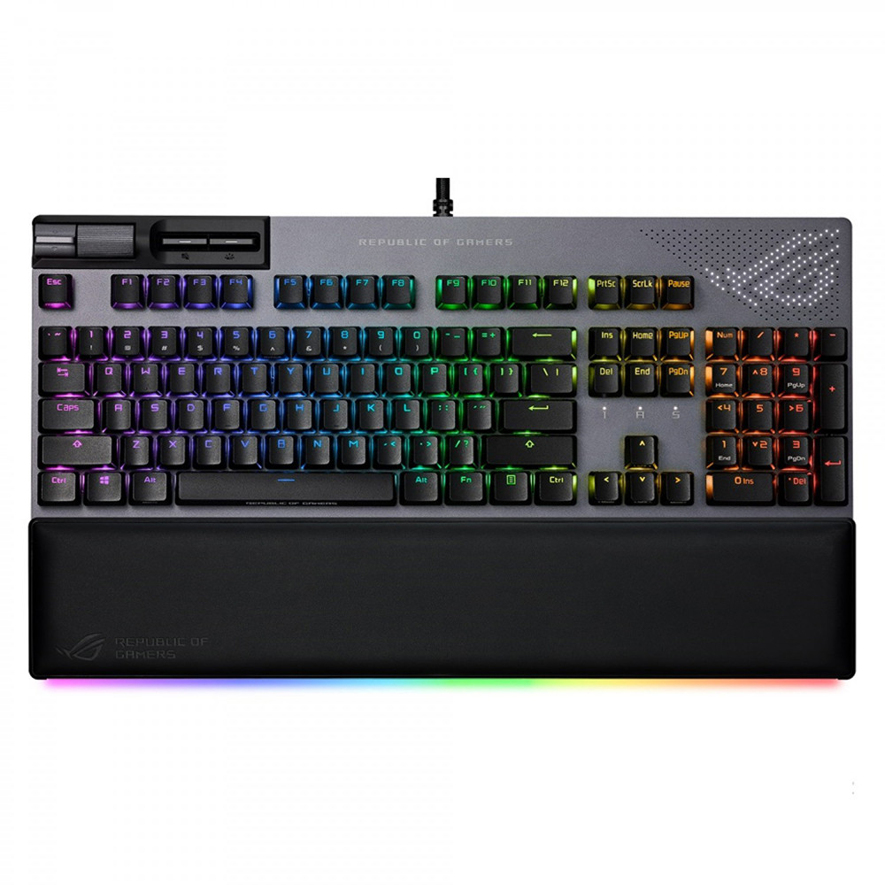کیبورد ایسوس گیمینگ سیم دار مدل ROG Strix Flare II Animate