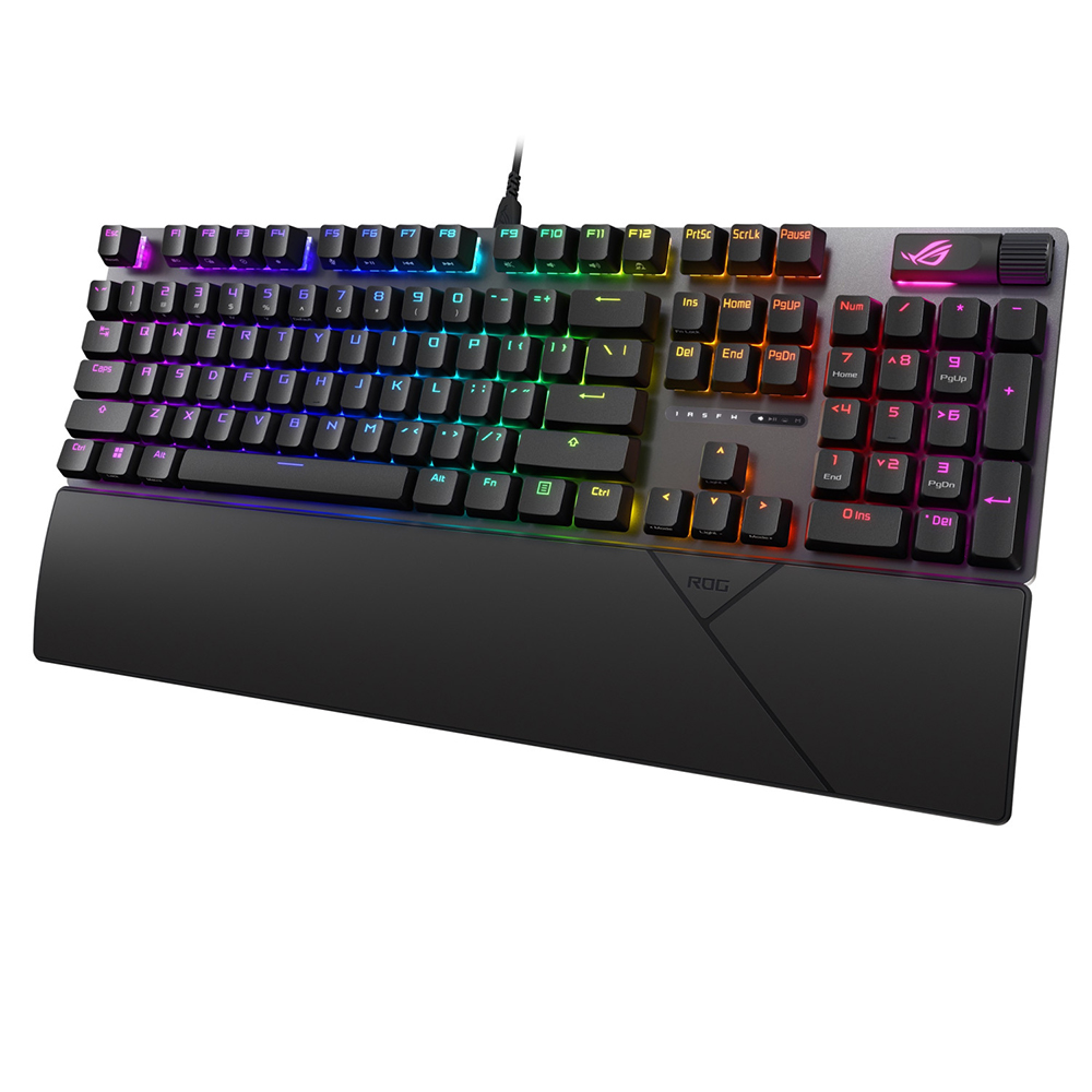 کیبورد ایسوس گیمینگ سیم دار مدل Asus ROG Strix Scope II RGB