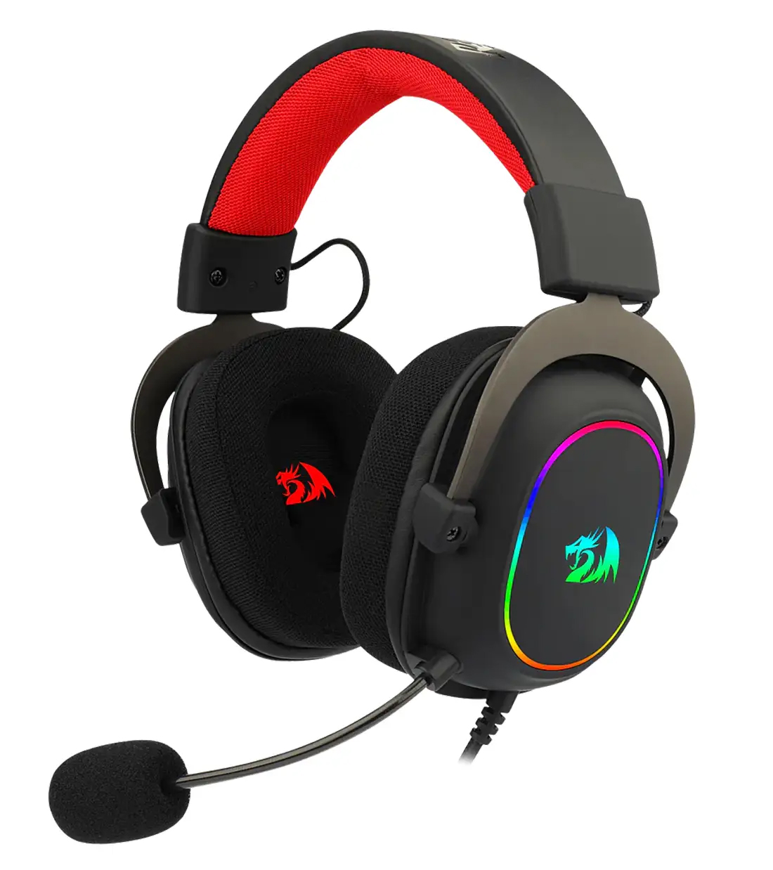 هدست ردراگون گیمینگ سیم دار مدل Zeus X H510 RGB