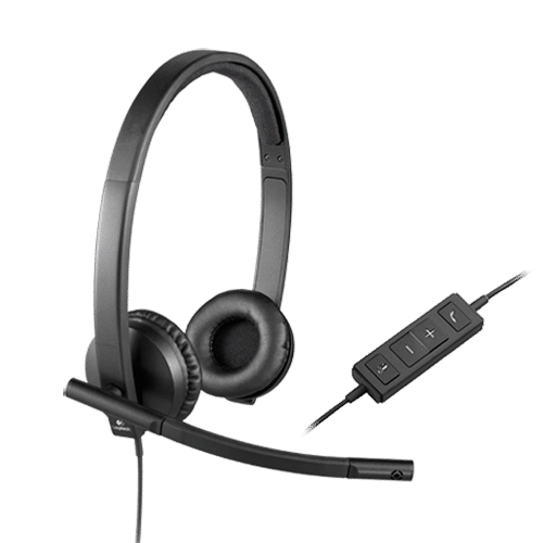 Logitech H570e Stereo USB Headset 