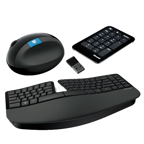 Microsoft Sculpt Ergonomic Wireless Desktop Keyboard and Mouse