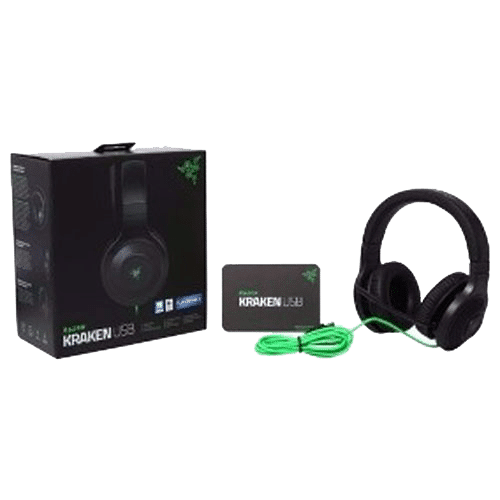 بهترین قیمت خرید هدست گیمینگ ریزر Razer Kraken USB Gaming Headset تک سیستم