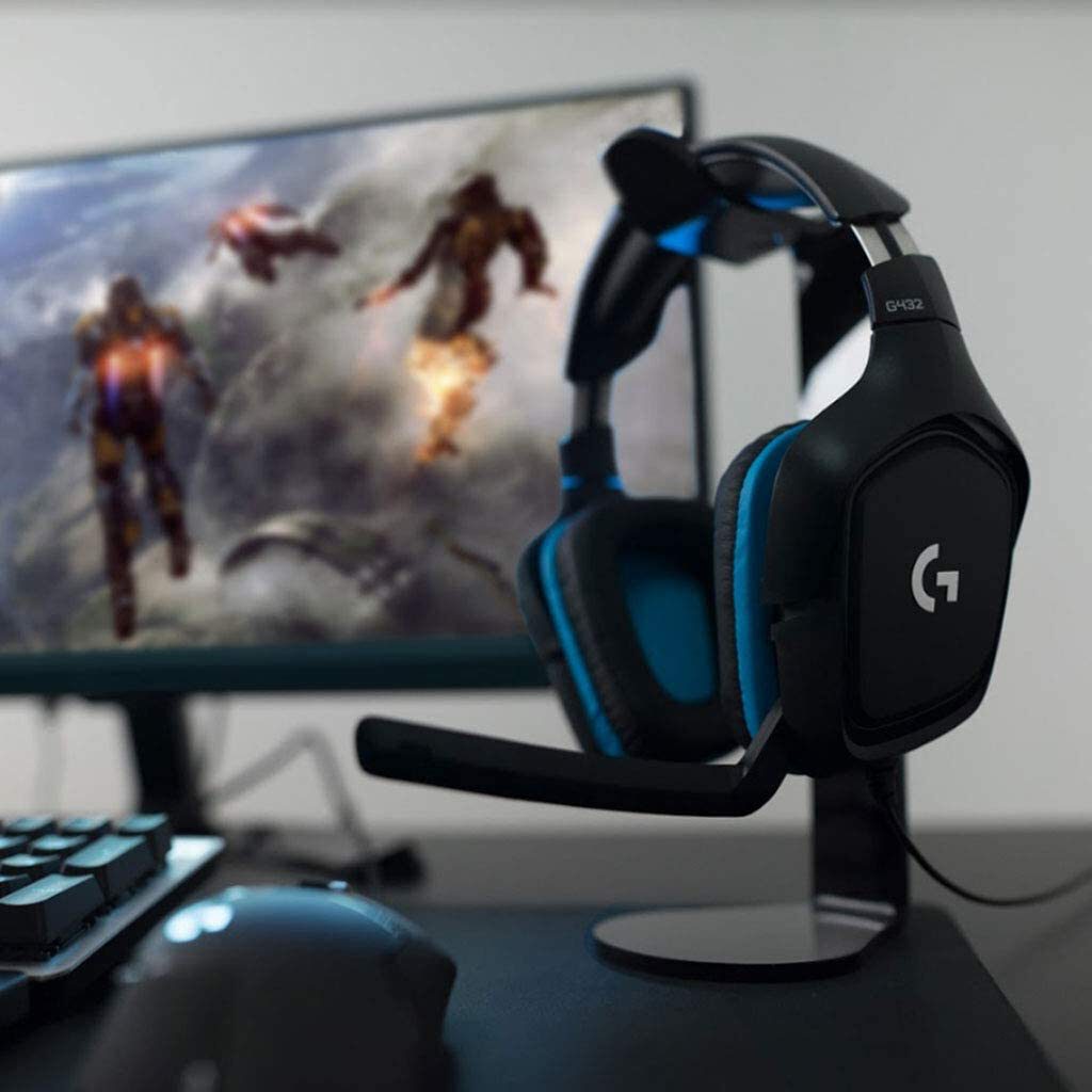 هدست مخصوص گیم لاجیتک مدل G432 روی میز