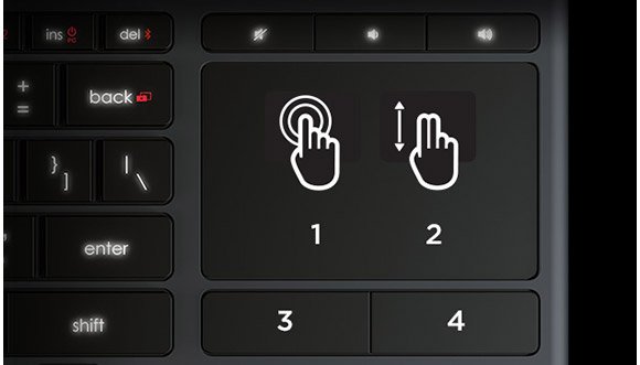 نرم افزار سفارشی کیبورد لاجیتک مدل K830