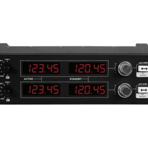پنل رادیویی شبیه ساز پرواز لاجیتک Flight Radio Panel