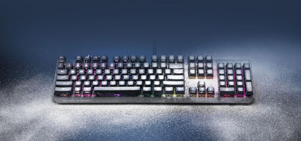 قابلیت ضد آب بودن ROG STRIX SCOPE RX ایسوس