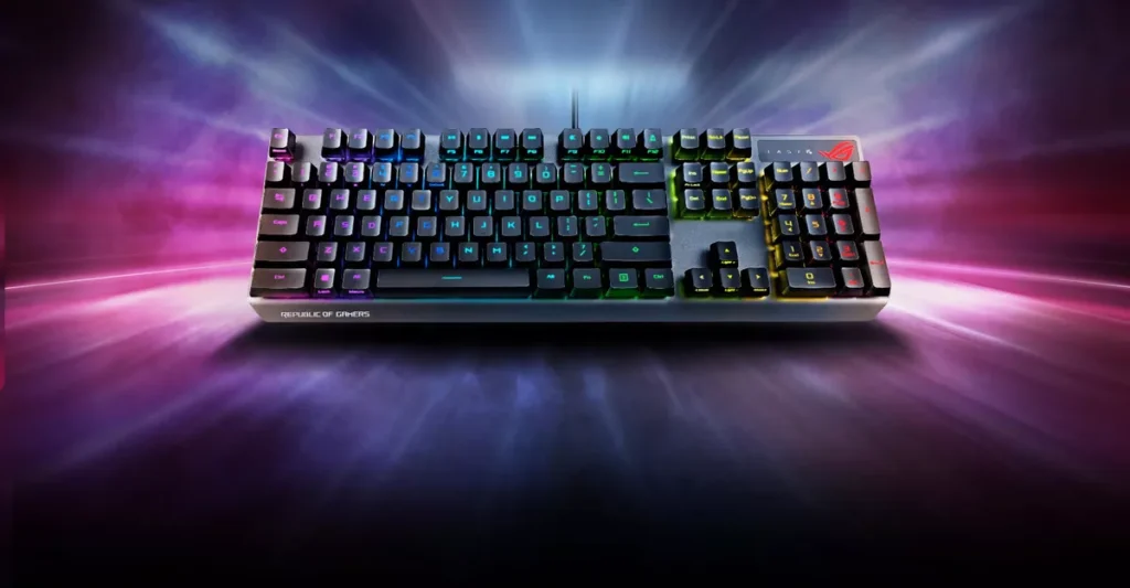 کیبورد گیمینگ ایسوس مدل ROG STRIX SCOPE RX