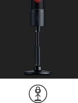 اکستندر قابل تعویض در میکروفون seiren emote ریزر