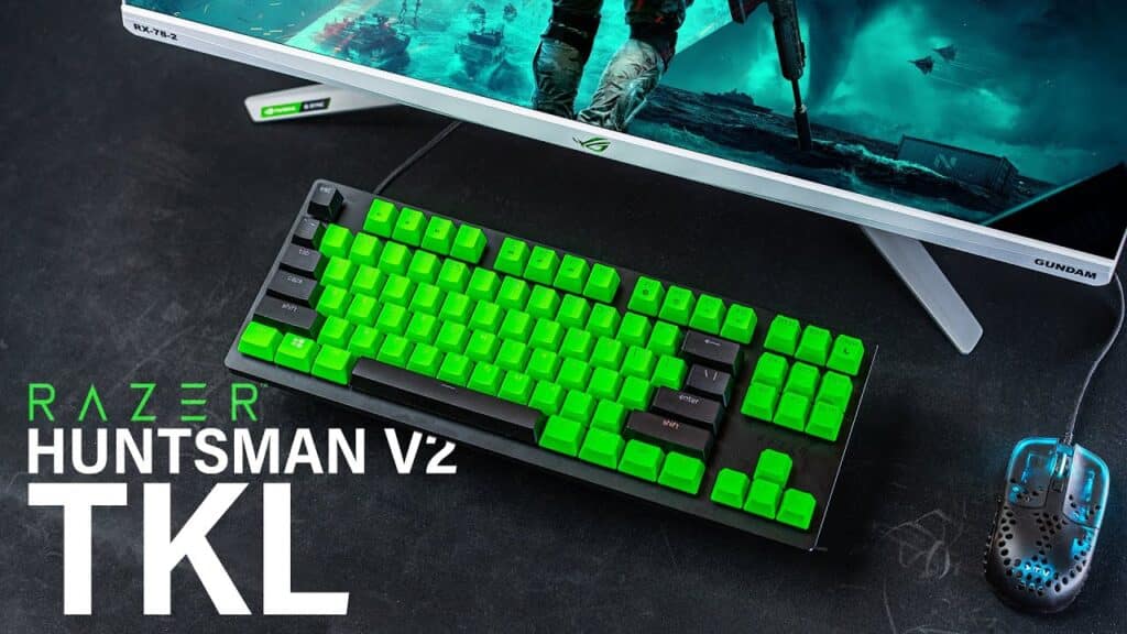 کیبورد huntsman v2 tenkeyless ریزر
