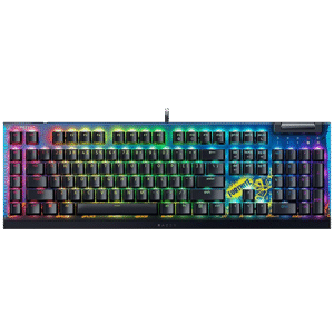 کیبورد گیمینگ ریزر مدل BlackWidow V4 X Fortnite Edition